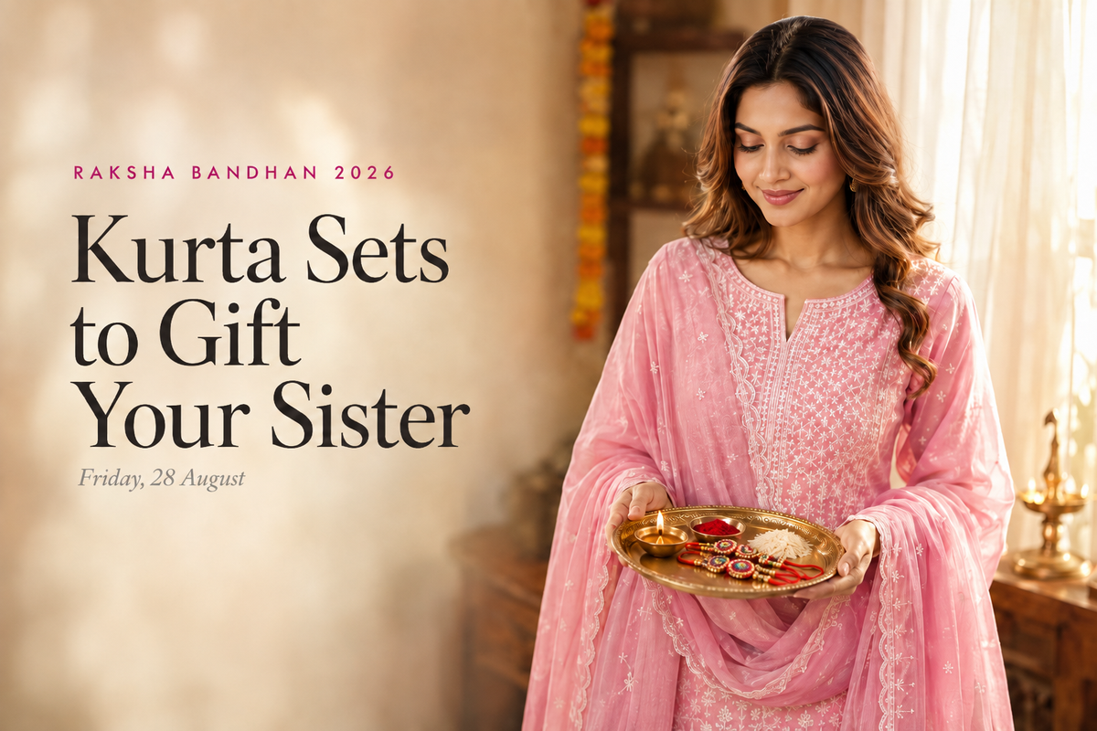 Raksha Bandhan 2026: Kurta Sets to Gift Your Sister