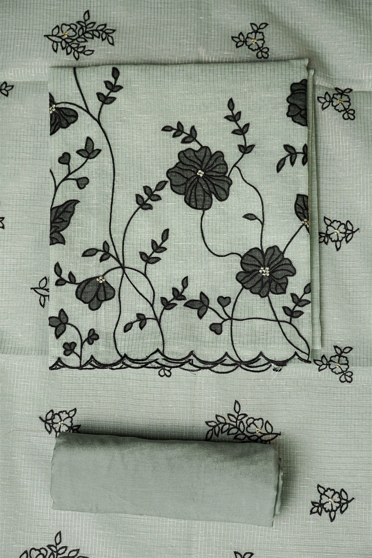 Kota Solid Light Peach Dress Materials