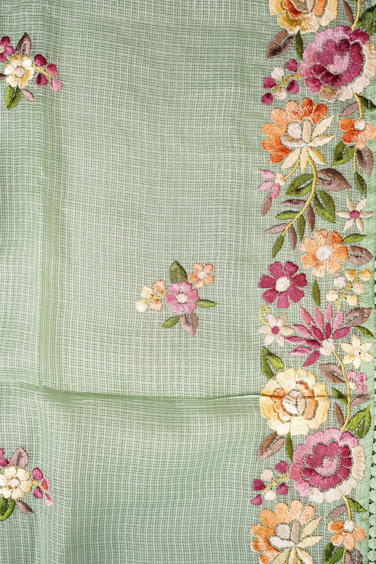 Kota Solid Light Sea Green Dress Materials