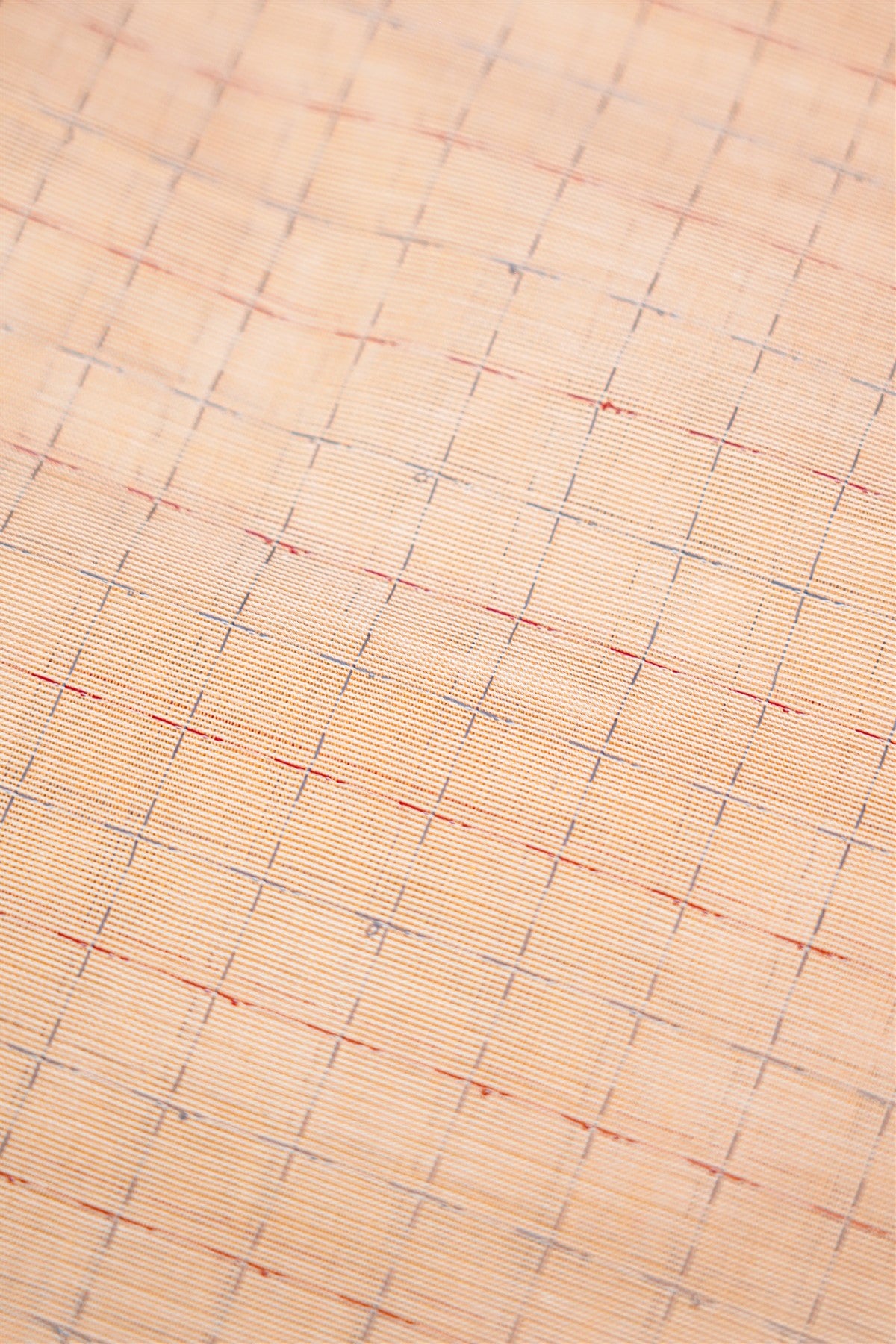 Cotton Beige And Grey Checked Dress Material