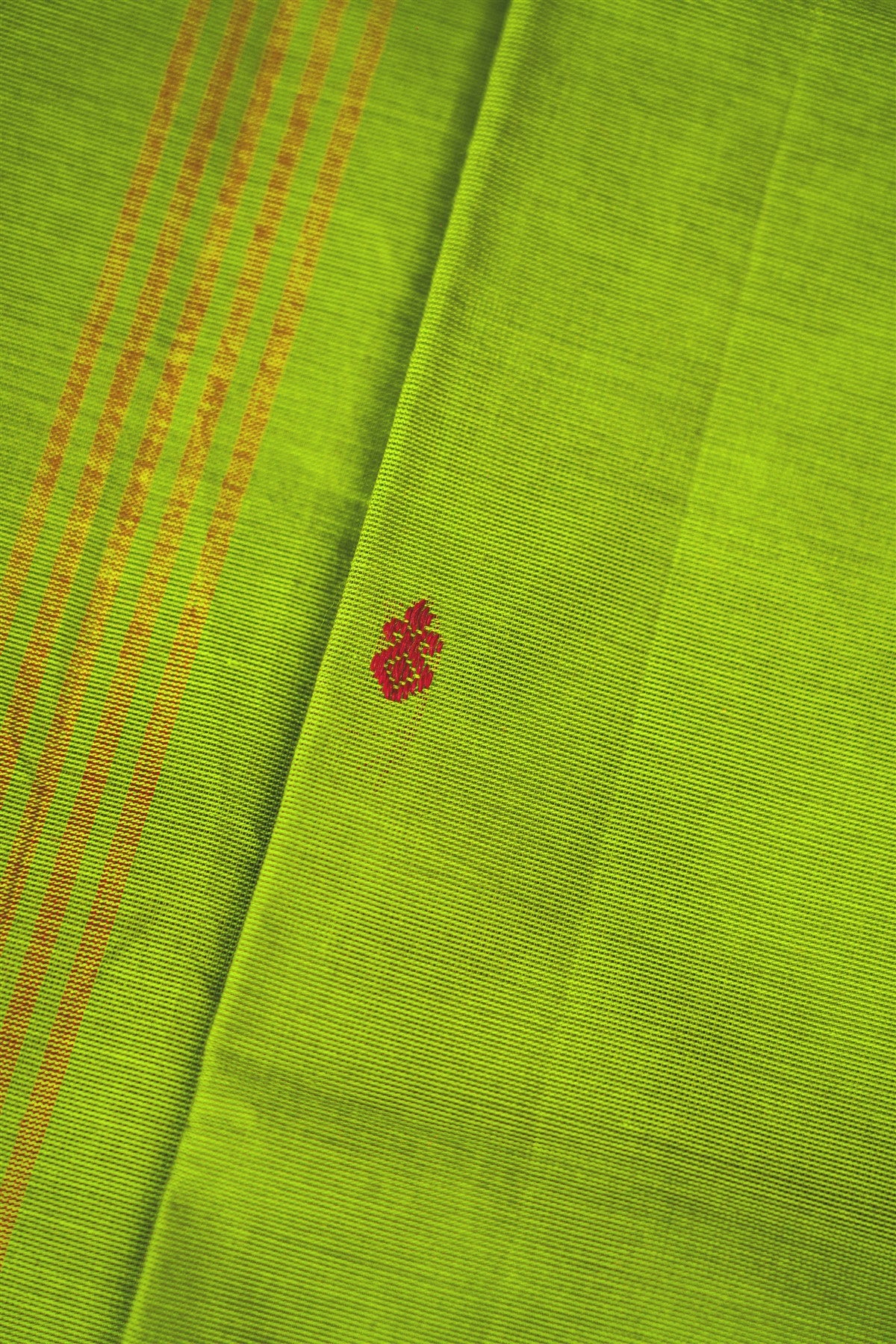 Cotton Pink And Green Butta  Dress Material