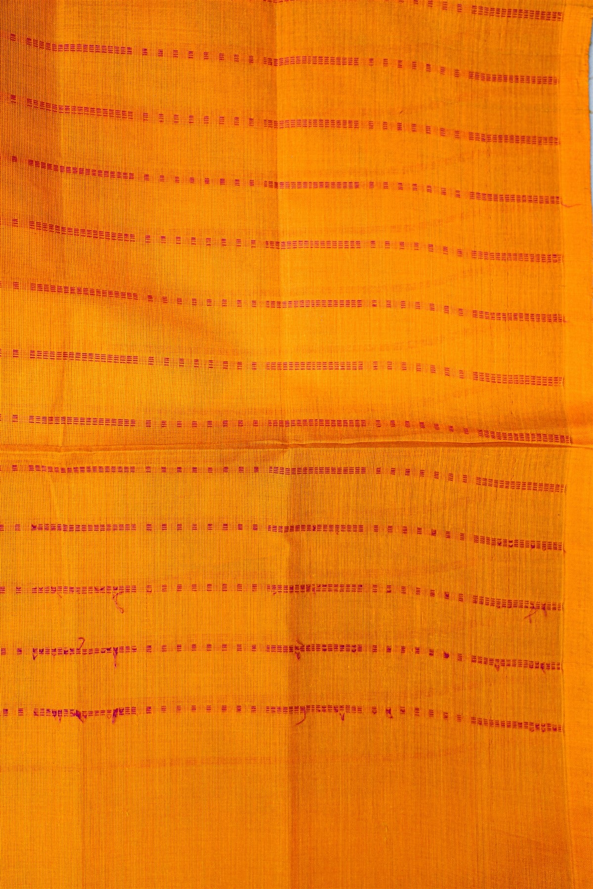Cotton Wine  And Yellow Solid Zari Border Dress Material