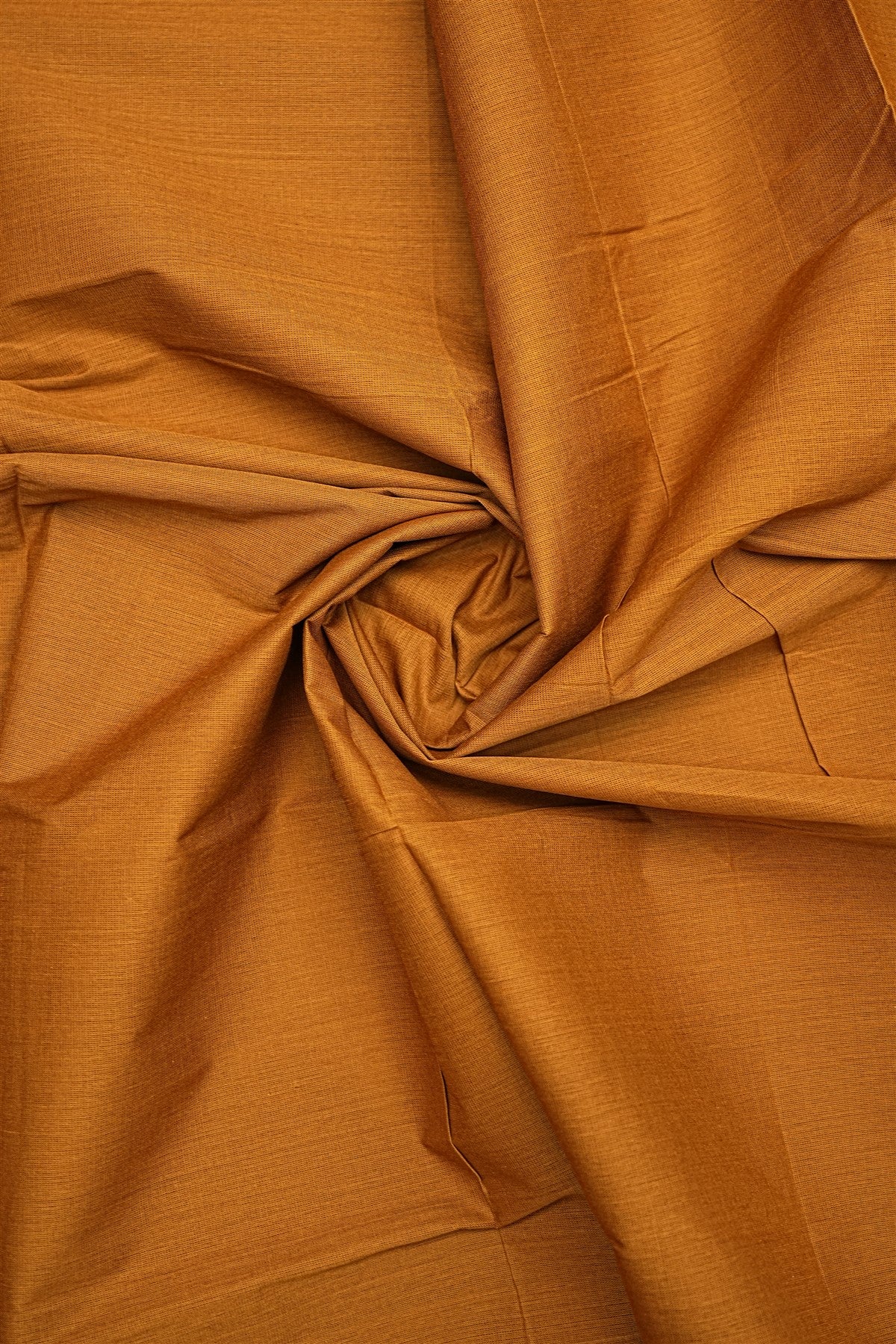 Cotton Moss Green Zari Border Dress Material