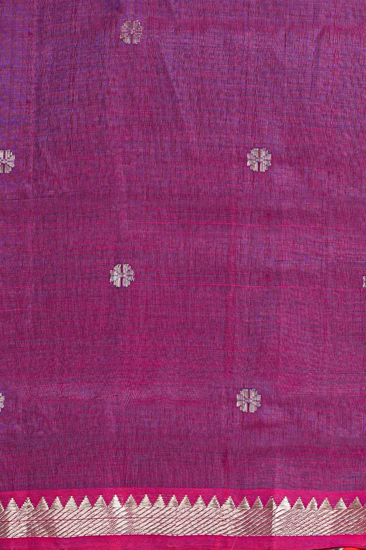 Sico Magenta Woven Butta Dress Material