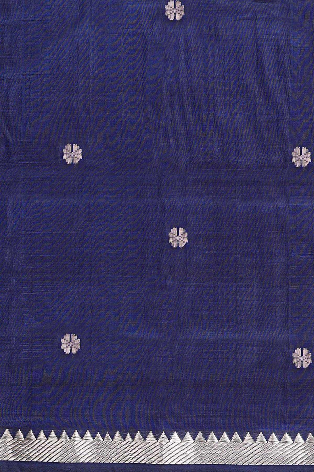 Sico Blue And Black Embroidered Dress Material