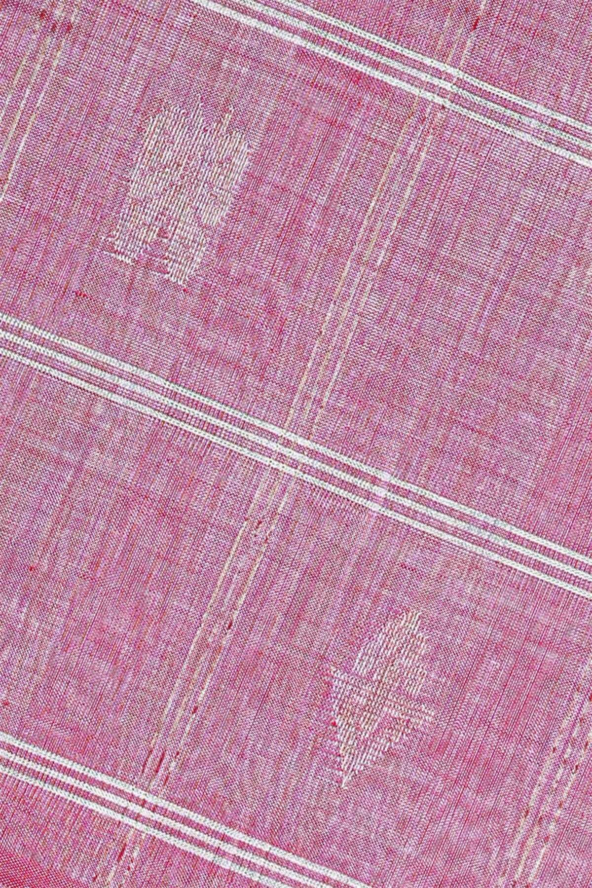Sico Dusty Pink Zari Border Dress Material