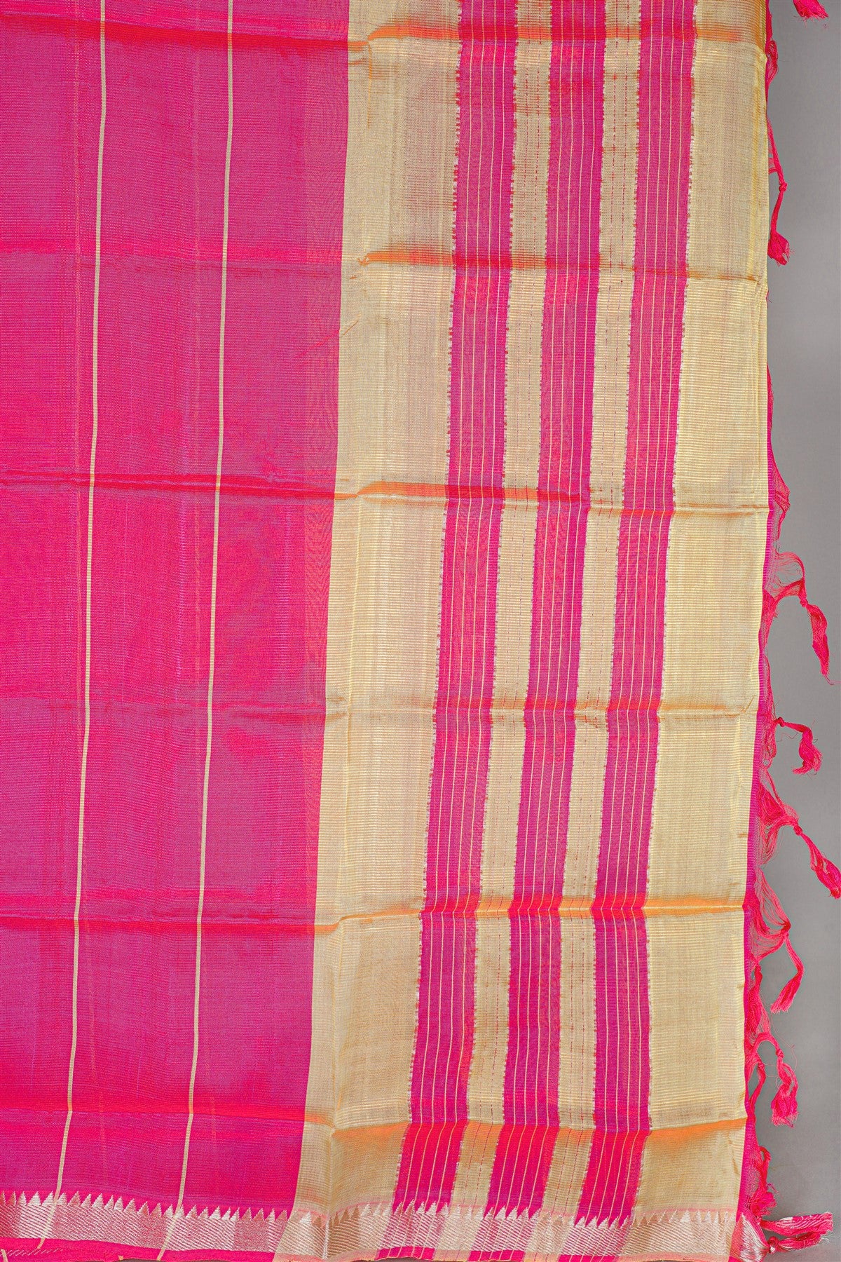 Sico Golden Zari Border Dress Material