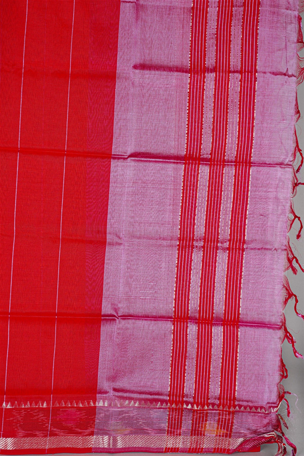 Sico Lavender Ikat Border Dress Material