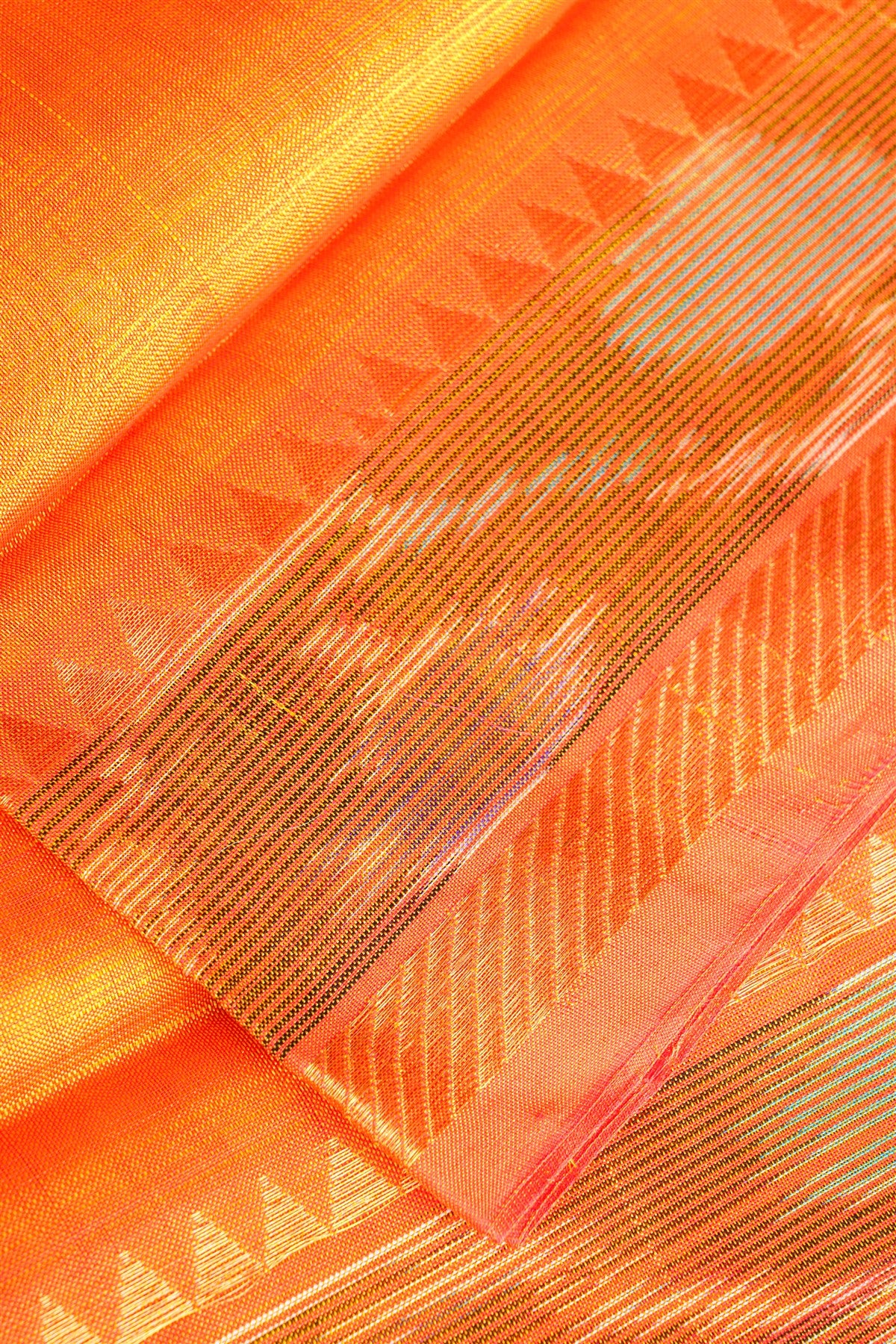 Sico Mustard Ikat Border Dress Material