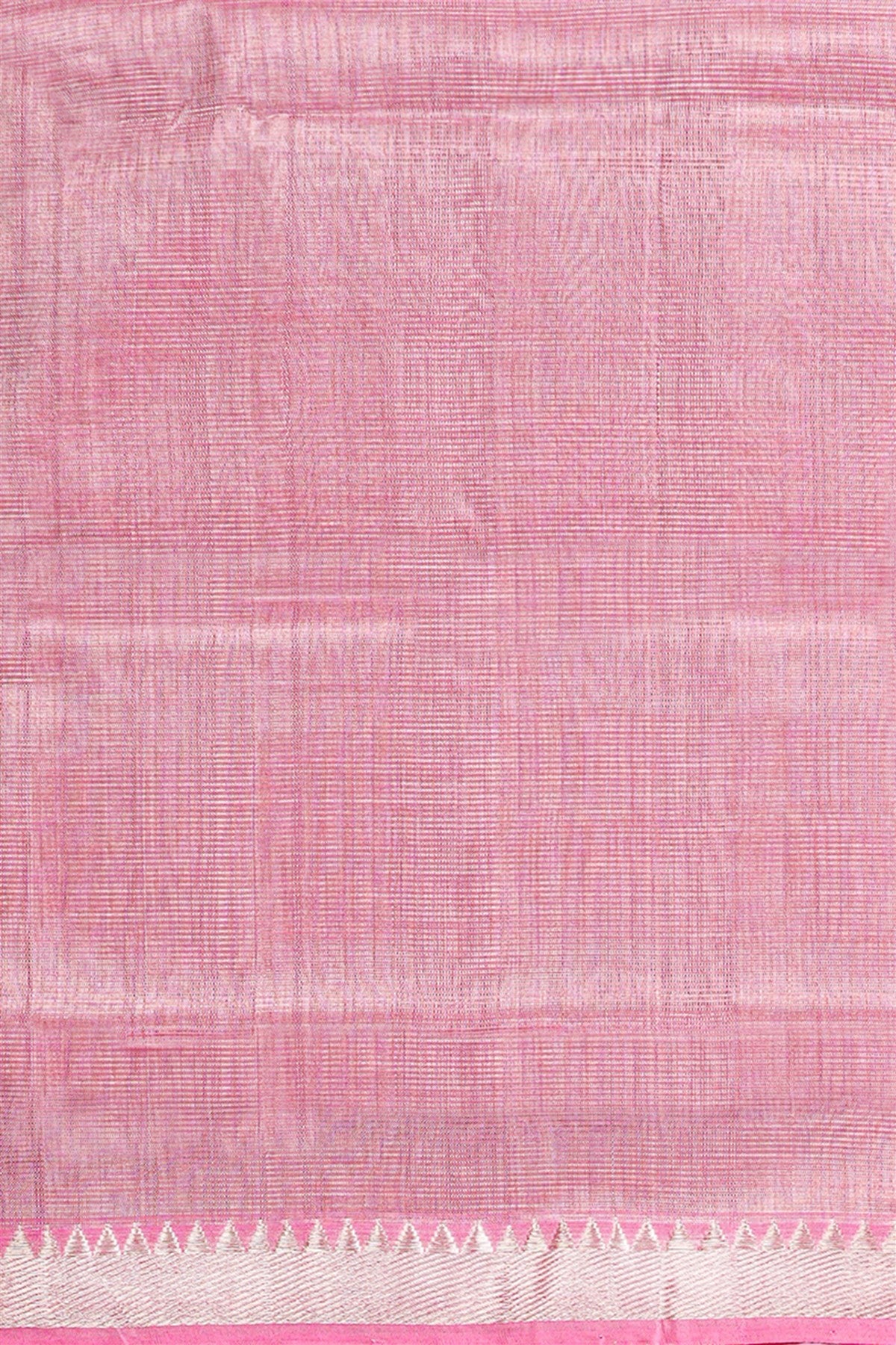Sico Pink Solid Zari Border Dress Material