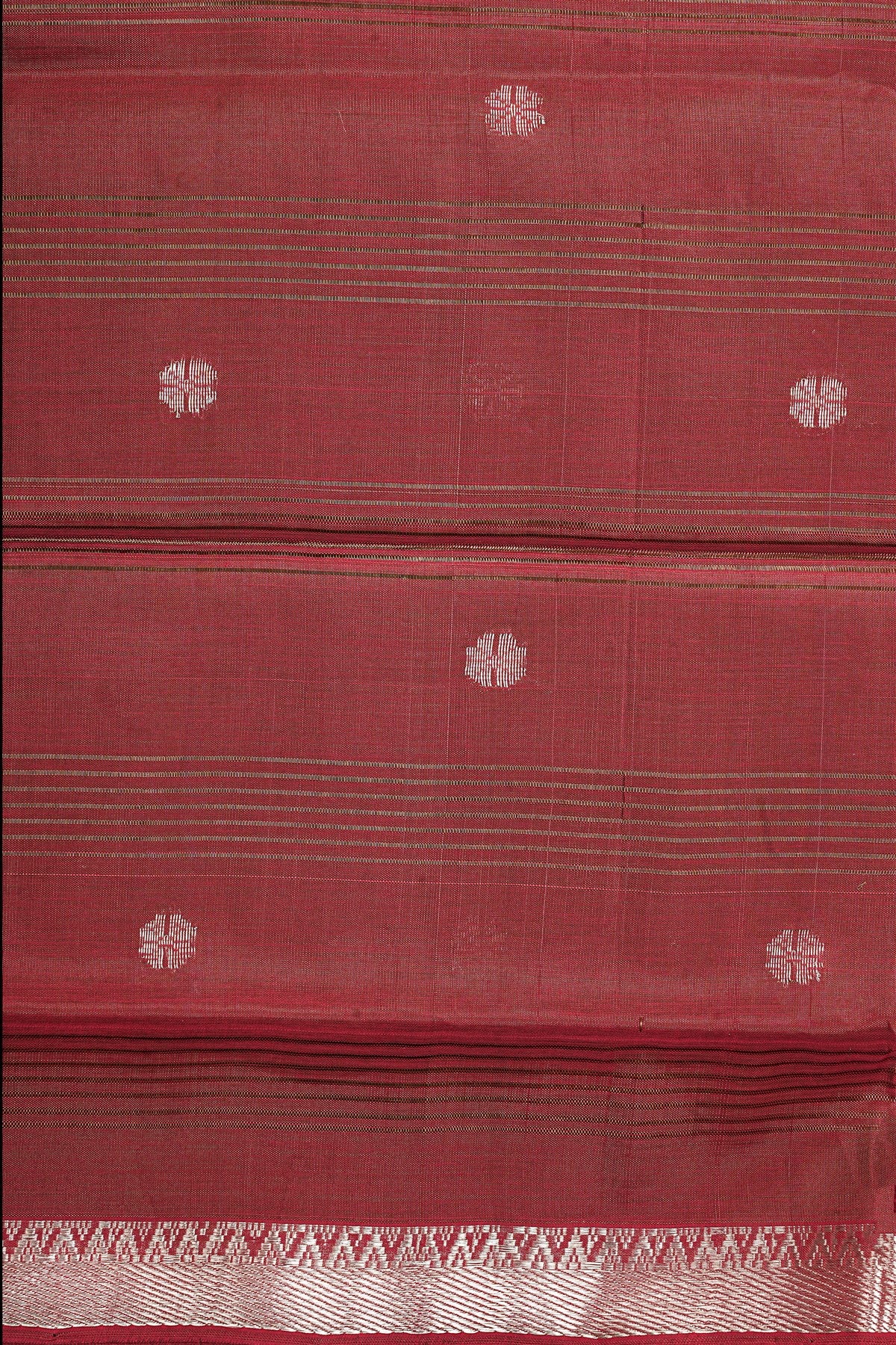 Sico Maroon Solid Buta Work Dress Material