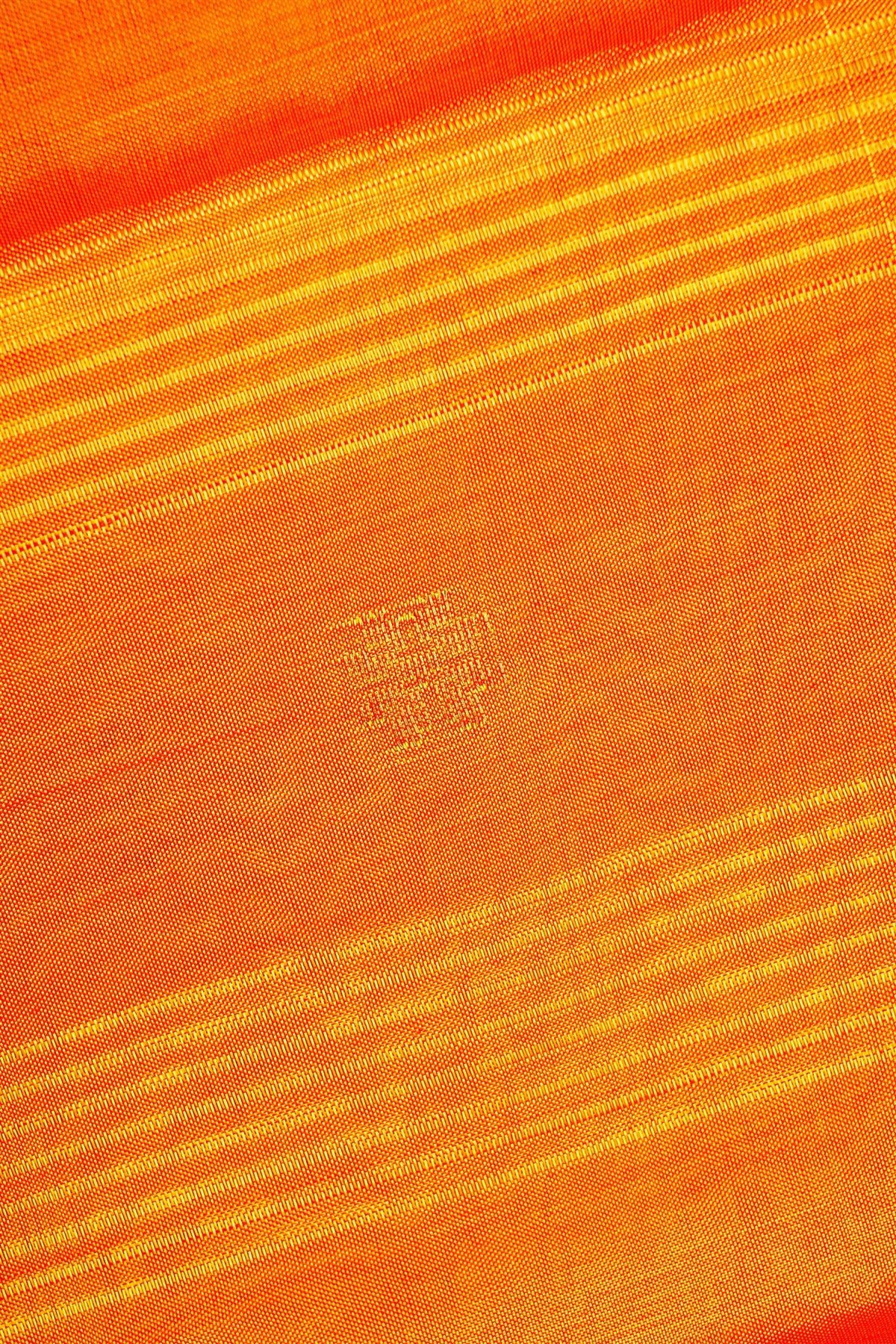 Sico Orange Zari Border Dress Material