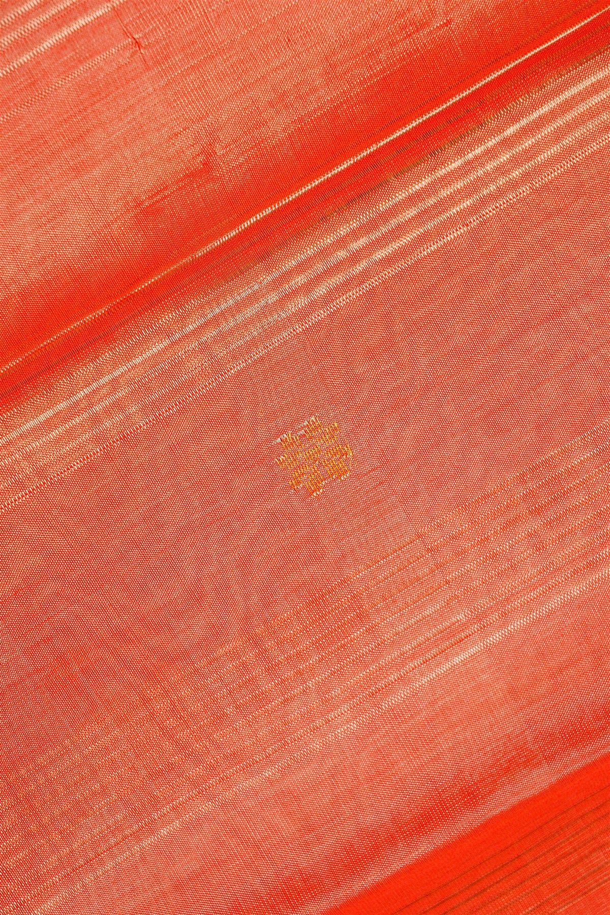 Sico Orange Zari Border Dress Material