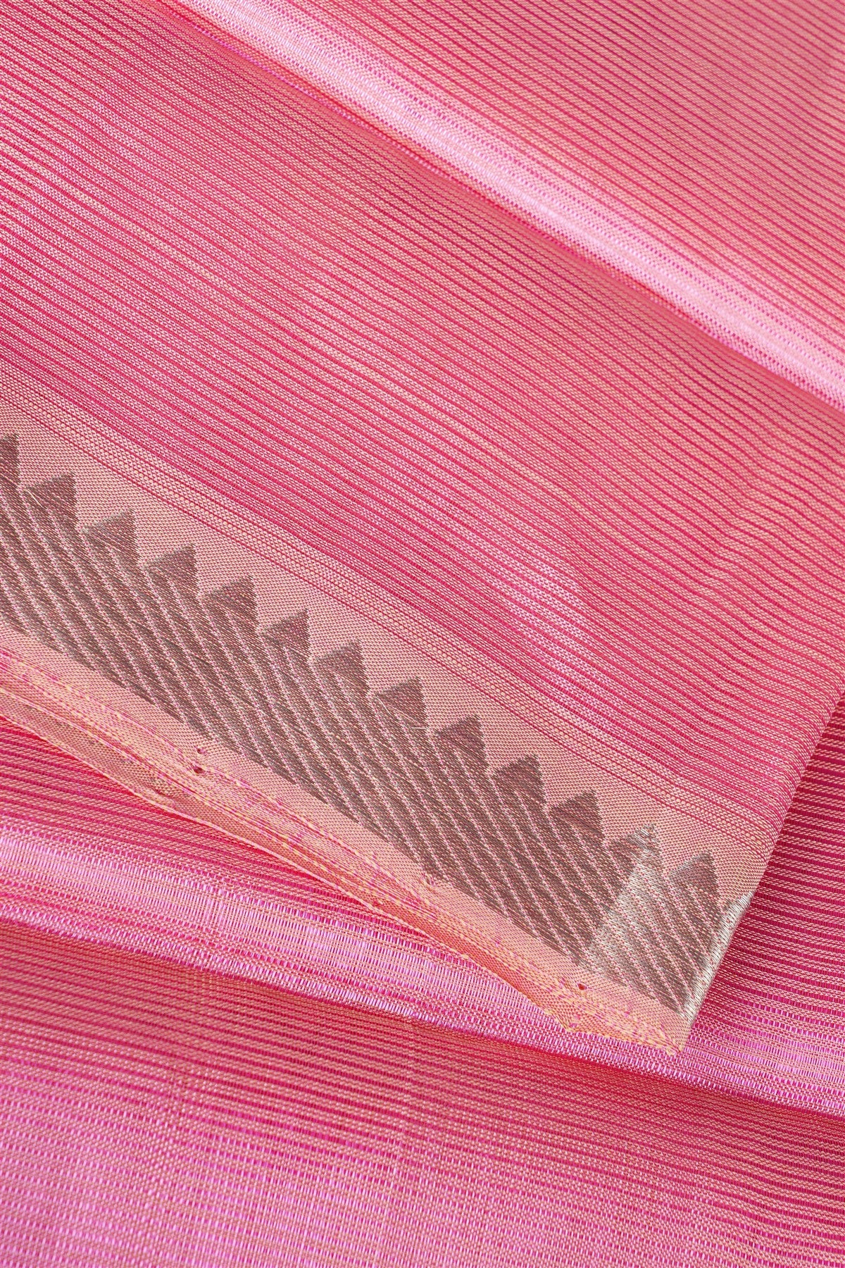 Sico Pink Zari Border Dress Material