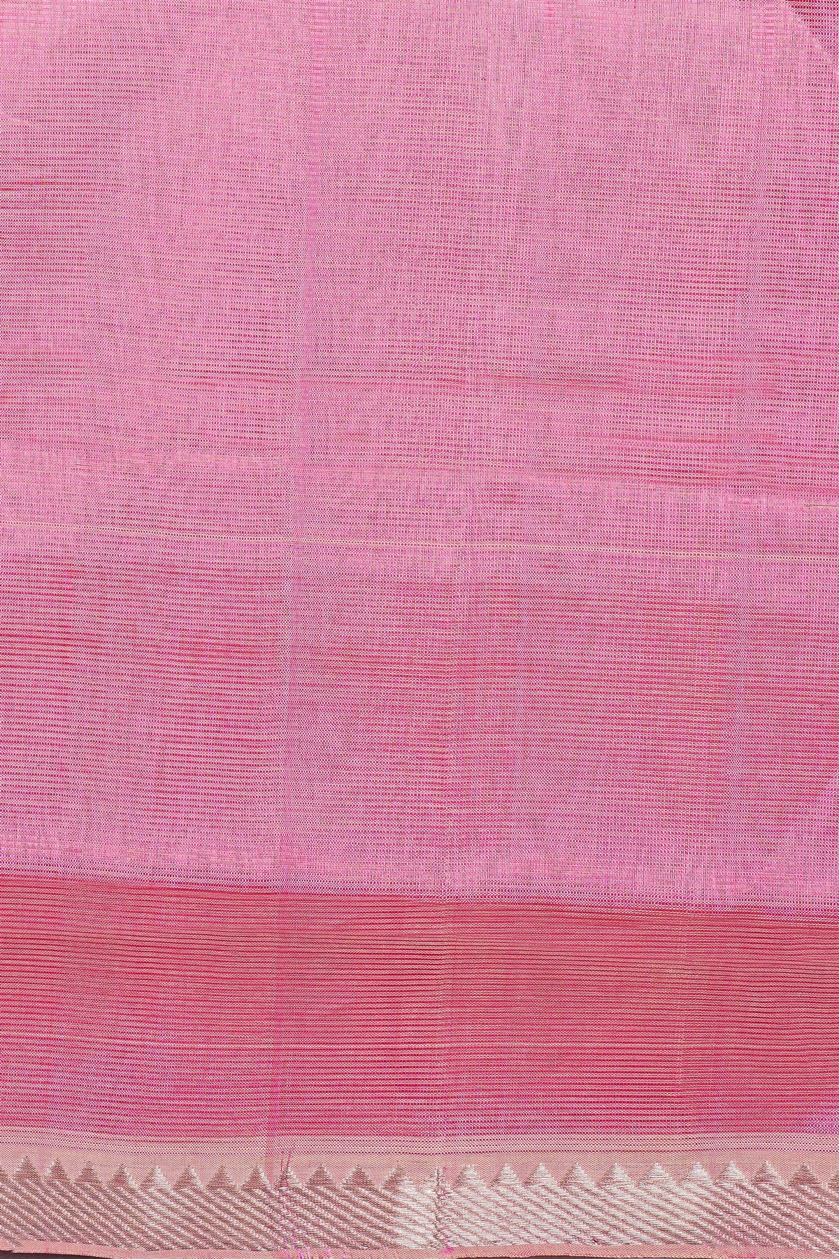 Sico Pink Zari Border Dress Material