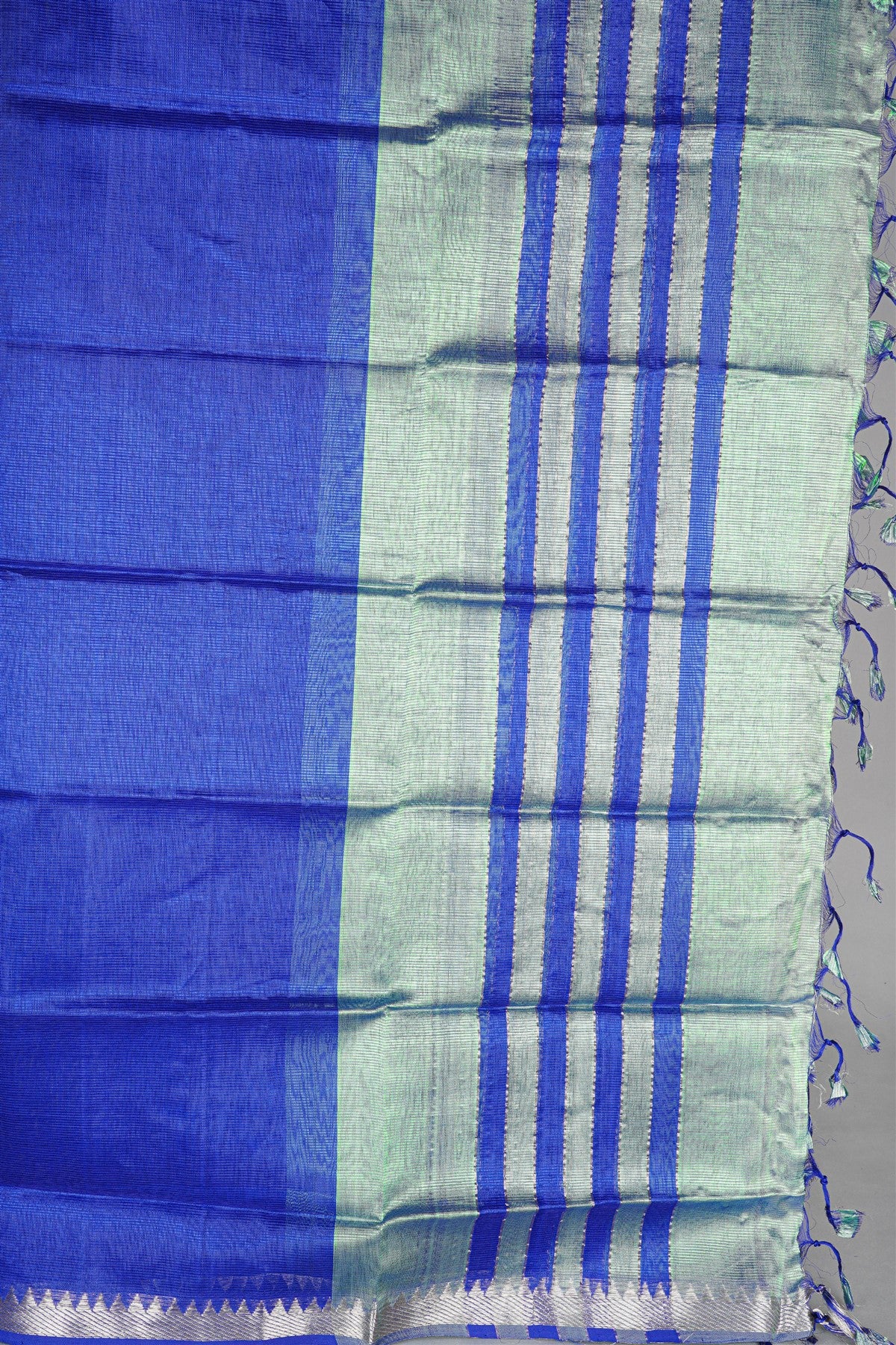 Sico Sea Green Zari Border Dress Material